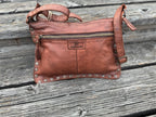 Handbag, Metal Studded Sling Bag,Handcrafted Bag - Hawysia