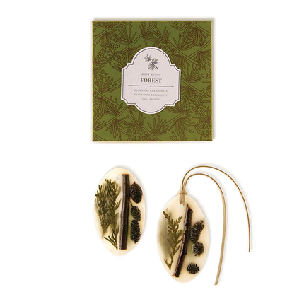 Oval Botanical Sachet | Forest package