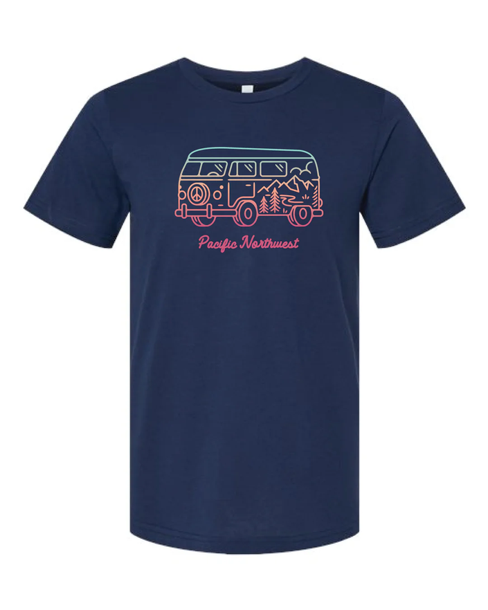 Far Out T-Shirt,navy-front