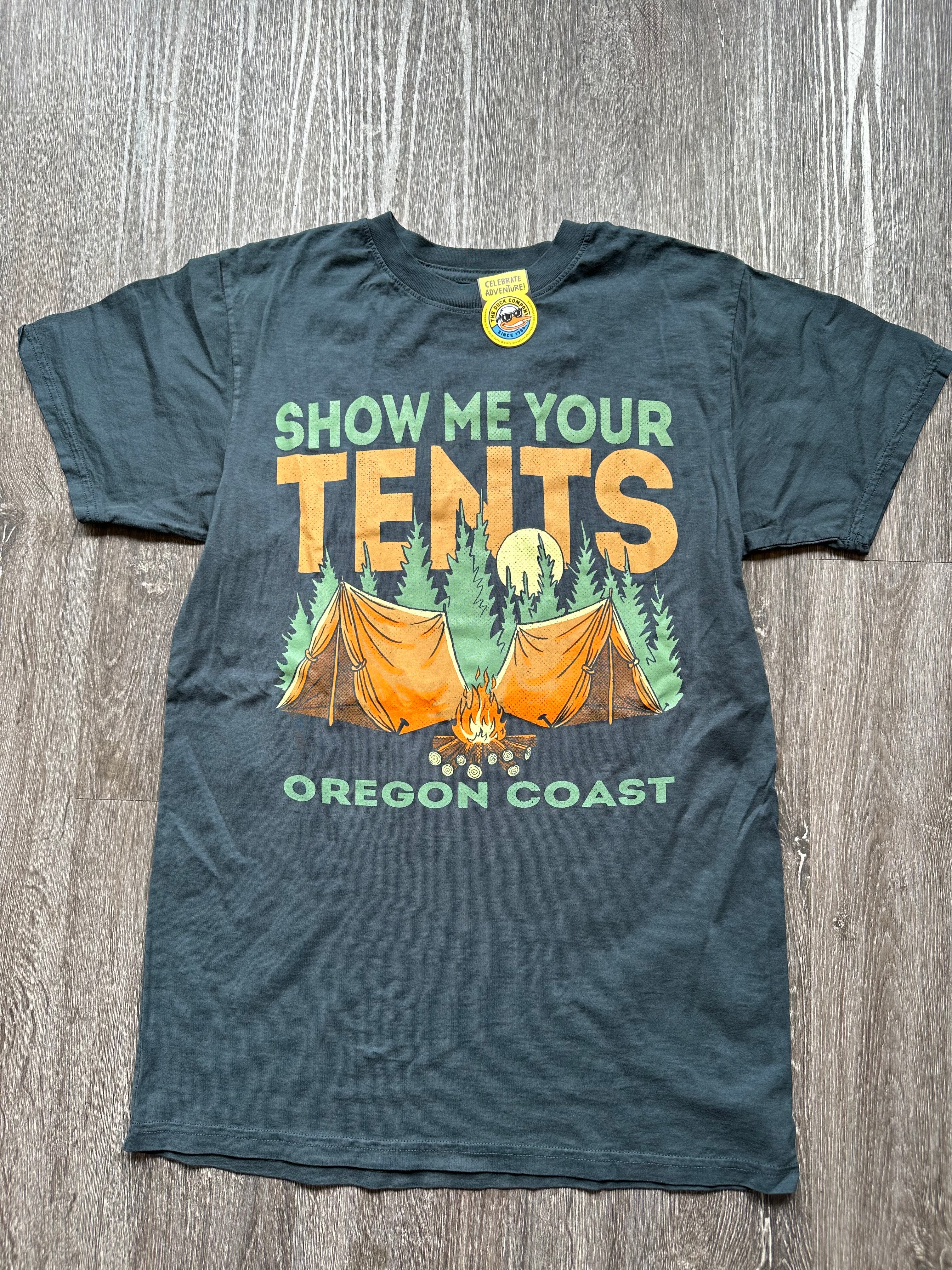 Show Me Your Tents SS Mineral Washed Tee