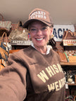 Whiskey Weather Sweatshirt, tan-front