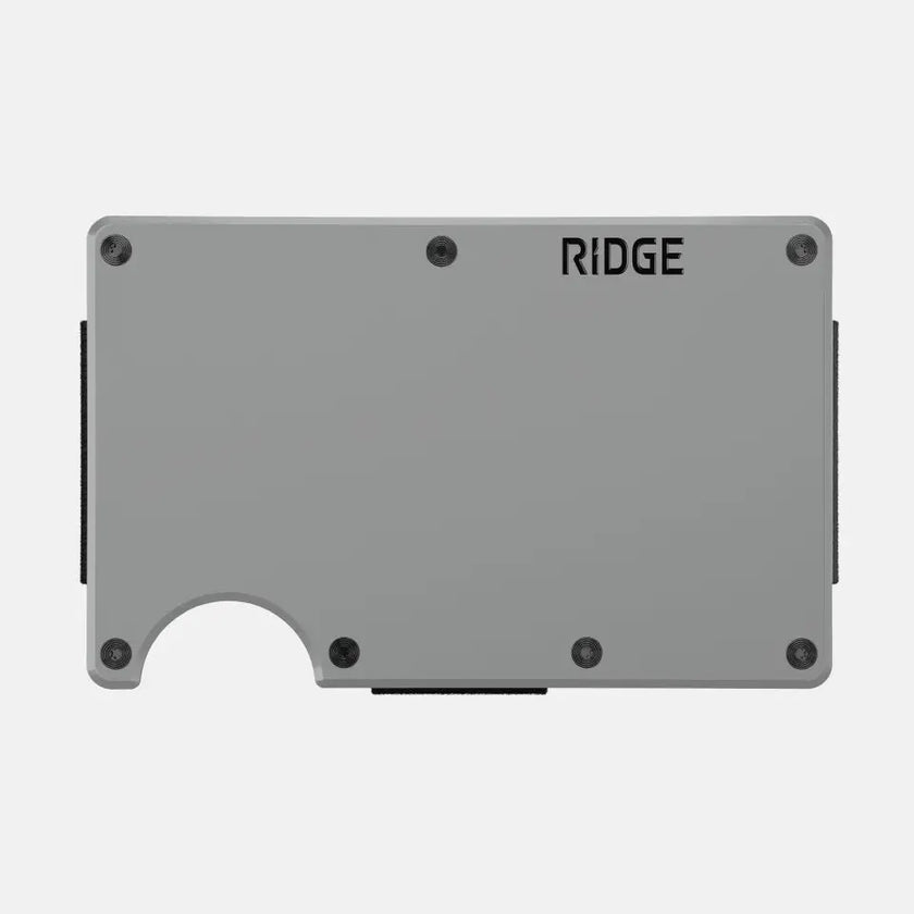 Ridge Wallet | Slate-Cash Strap
