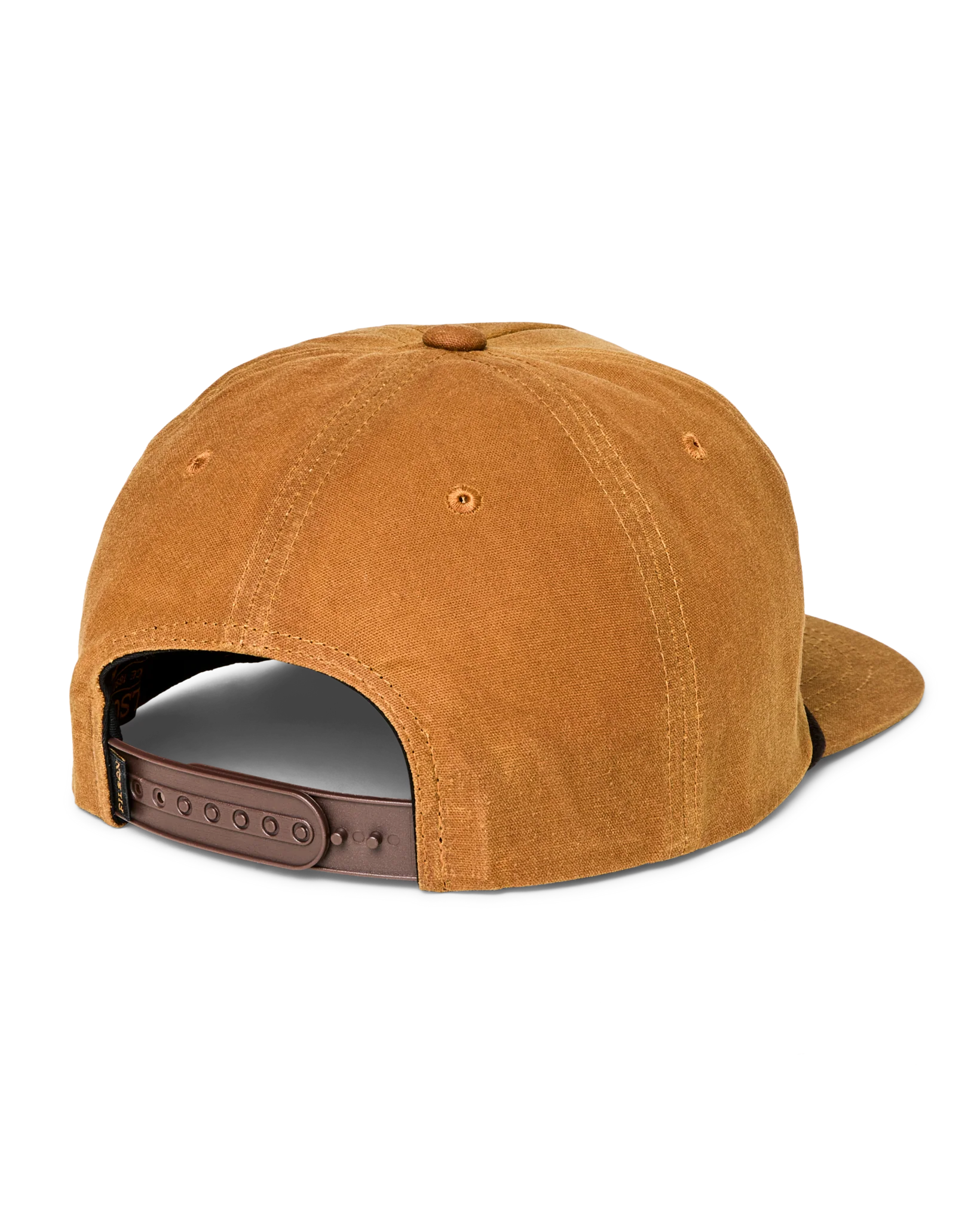 waxed trucker cap (w/scenic patch)