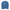 Champagne & Strawberry Embroidered Baseball Cap Denim Blue