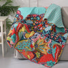 Jules Quilted Throw-Multi