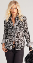 CANTERBURY BLACK BUTTON DOWN SHIRT