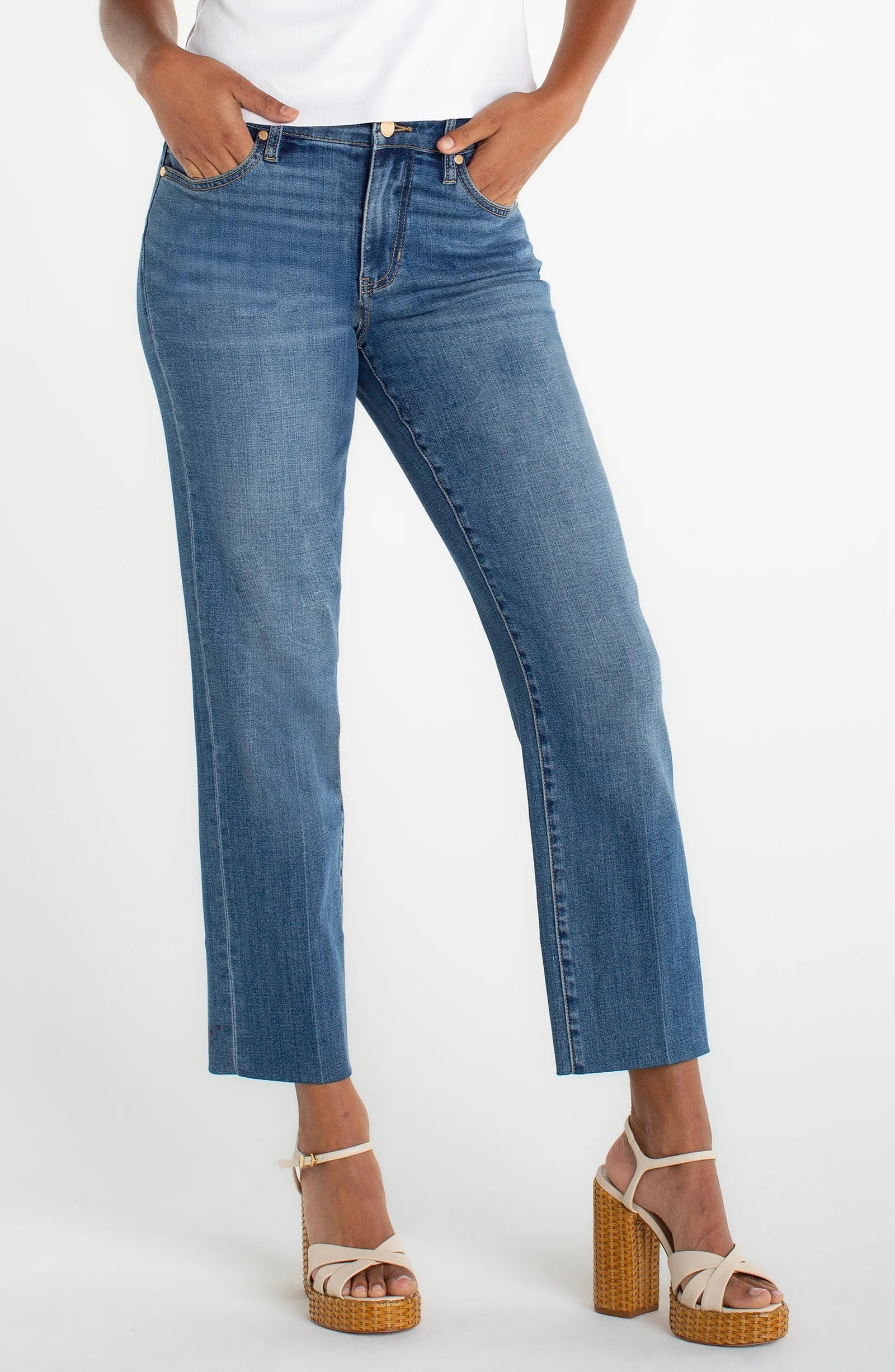 Kennedy Crop Straight with Blind Hem 28