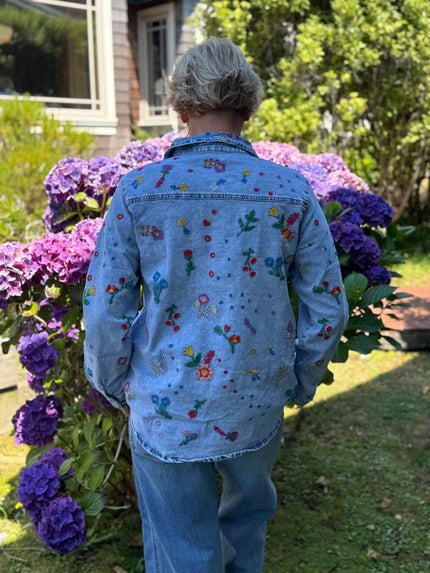 Soleil Prairie Denim Shirt-back