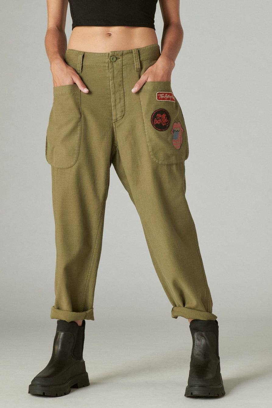 Lucky Brand Rolling Stones Utility Pant | Olive
