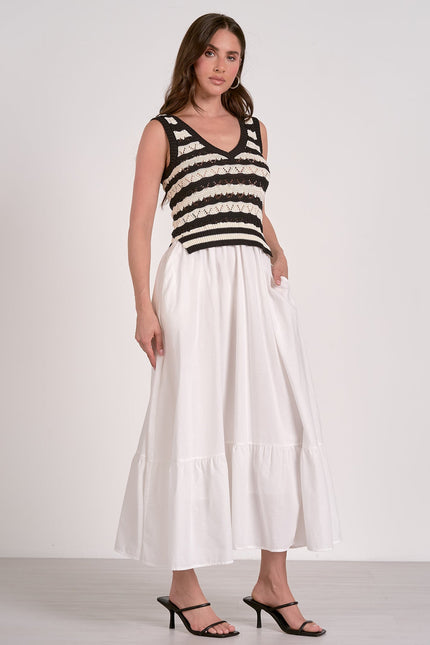 Autumn Knit Dress black side