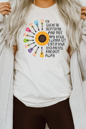Free My Soul Sunflower Shirt