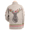 Hartley - Women's Wool Knit Sweater back display