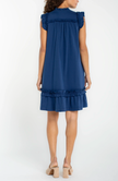 flutter slv ruffled dress