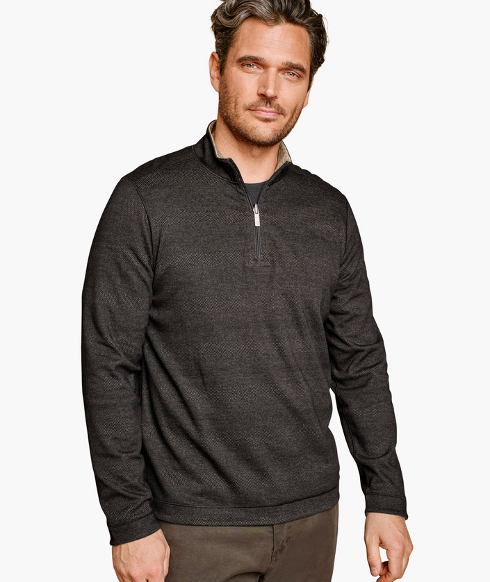 XC4 PERFORMANCE REVERSIBLE QUARTER-ZIP black side