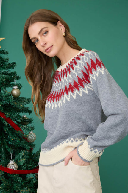 Fireside Fair Isle Sweater
