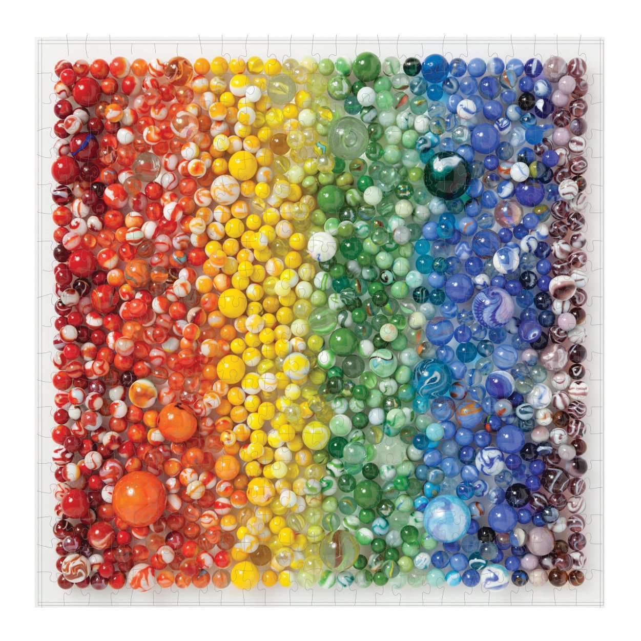 Rainbow Marbles 500 Pieces Puzzle