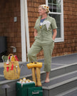 Stretch Canvas Girlfriend Jumpsuit