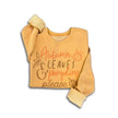 Ophelias Autumn Pumpkin Sweatshirt, mustard-front