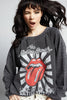 Recycled Karma Rolling Stones Satisfaction Fitted Sweatshirt