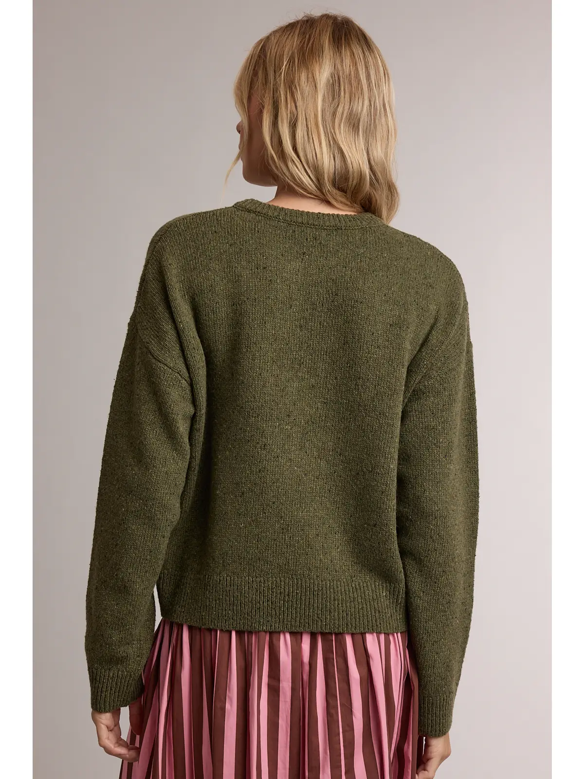 Heather Henley Pullover Sweater