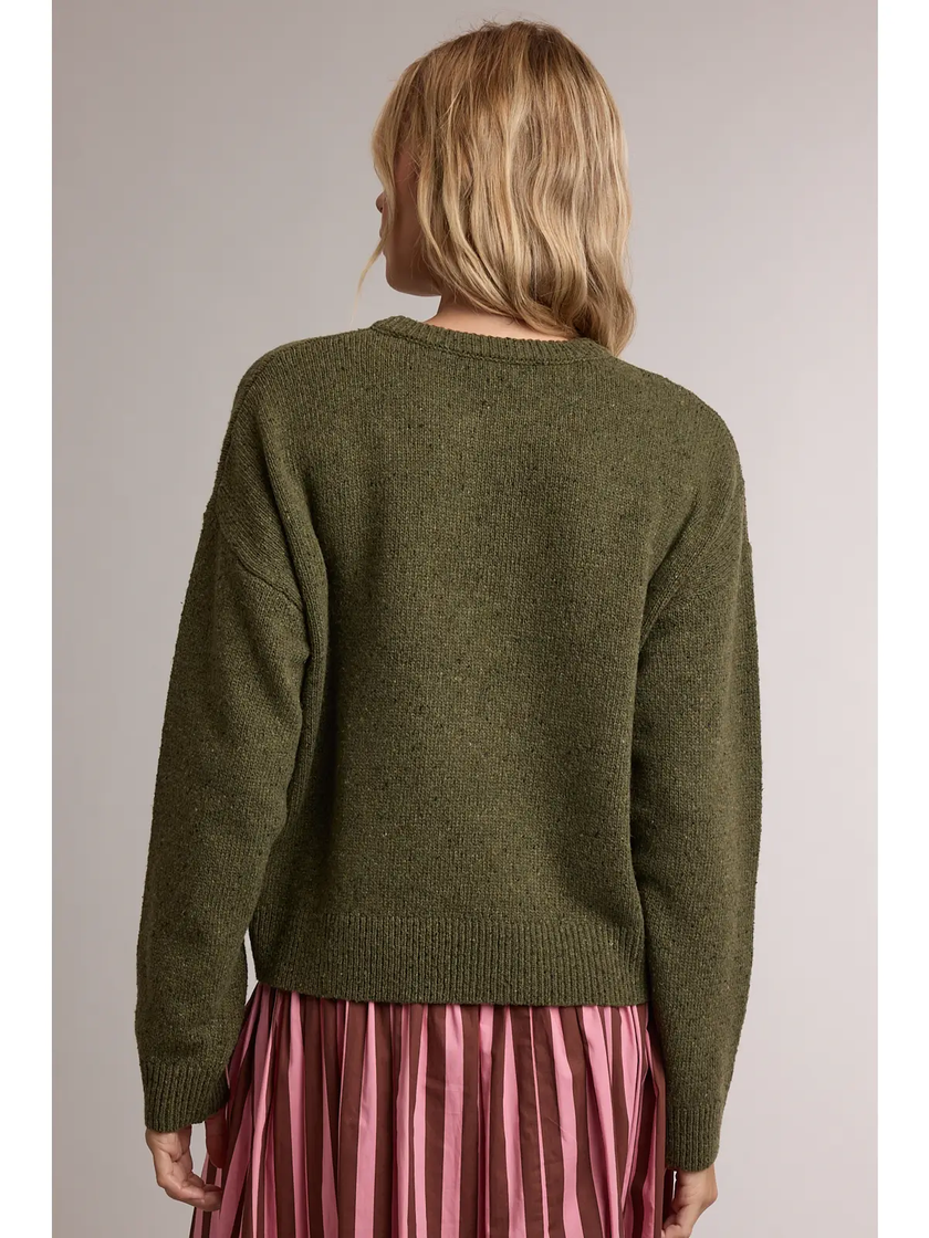Heather Henley Pullover Sweater