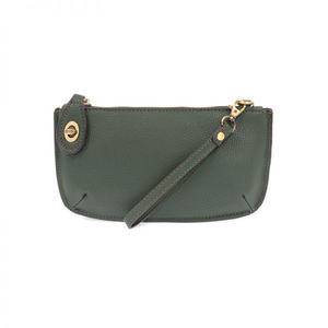 Joy Mini Crossbody Wristlet Clutch Chive