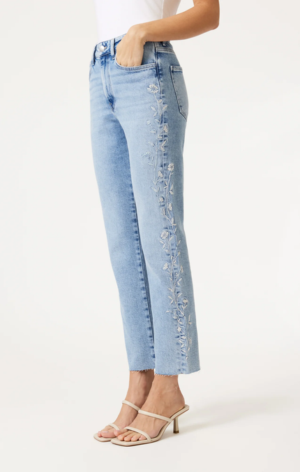 NEW YORK Lt Blue Bloom DENIM side