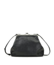 Vivienne Frame Crossbody - Rugged Natural Grain Black