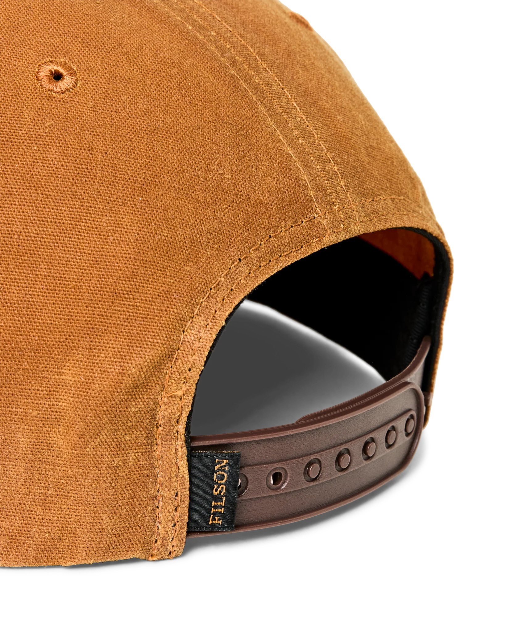 waxed trucker cap (w/scenic patch)