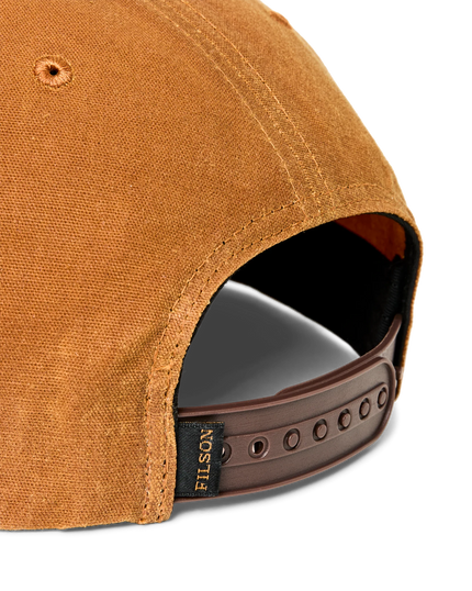waxed trucker cap (w/scenic patch)