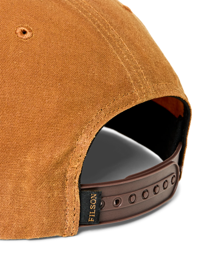 waxed trucker cap (w/scenic patch)