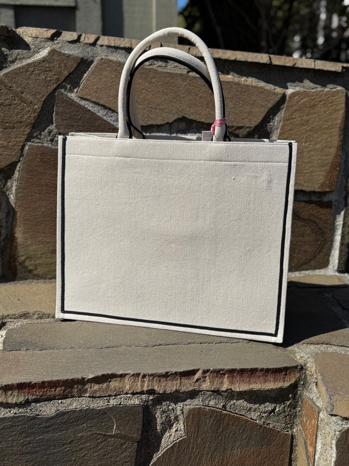 Tiana's Gold Butterflies Tote back