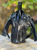 Leather jacket WINE BOTTLE HOLDER