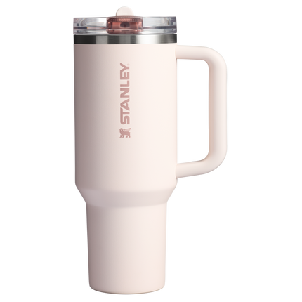 Rose Quartz Quencher Pro-Tour Flip Straw Tumbler | 40 oz