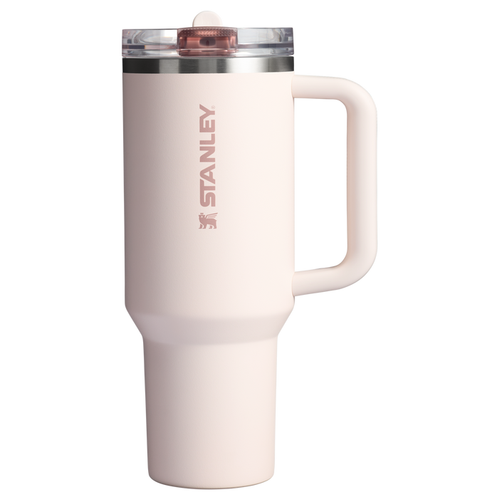 Rose Quartz Quencher Pro-Tour Flip Straw Tumbler | 40 oz