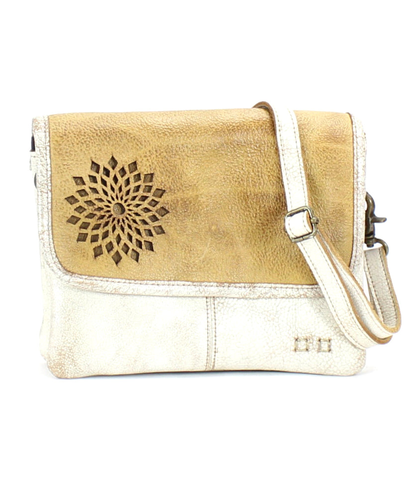 BedStu Ziggy ii Flower Crossbody front close up