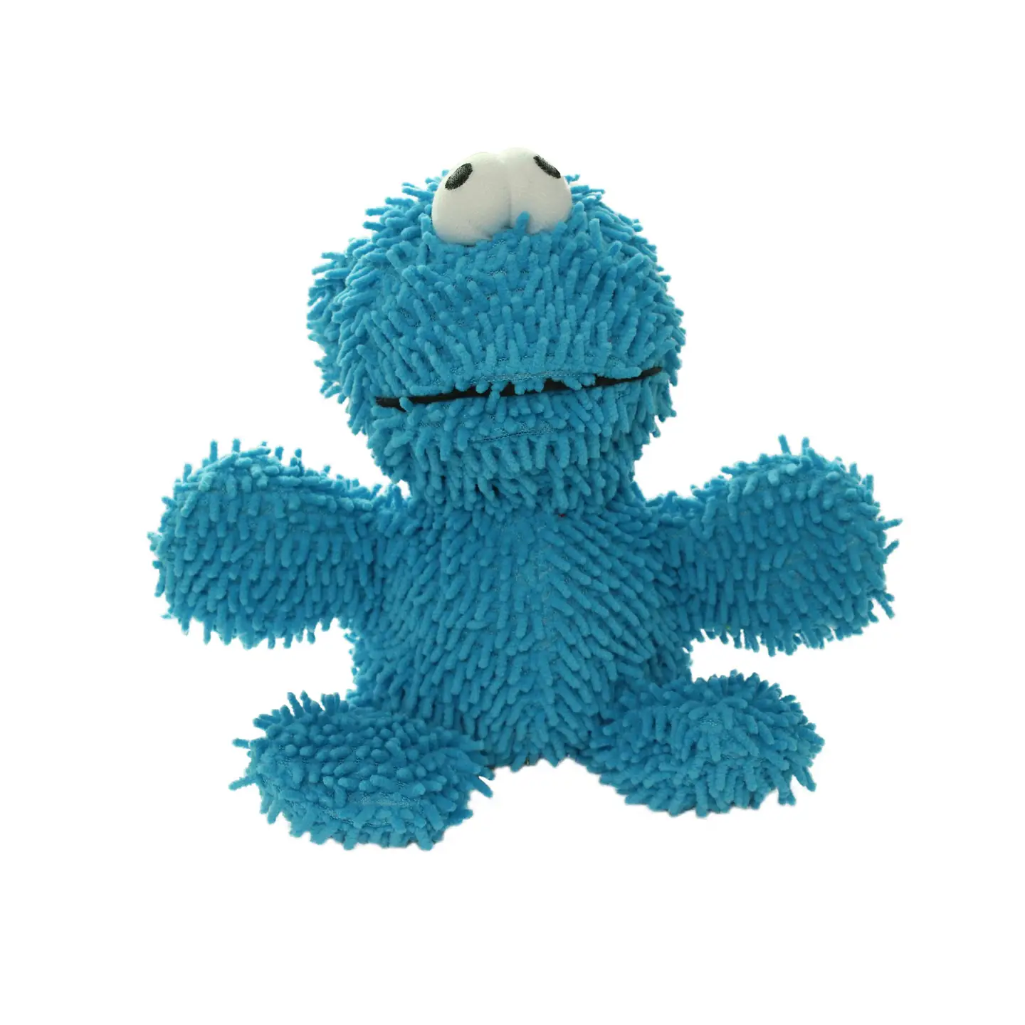 Mighty Microfiber Ball Med Monster, Durable, Squeaky Dog Toy