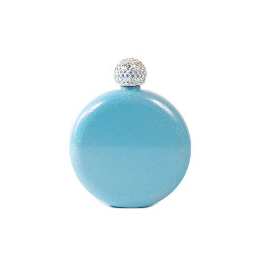 The Crown Jewel Flask 5oz CO-3456 | Blue