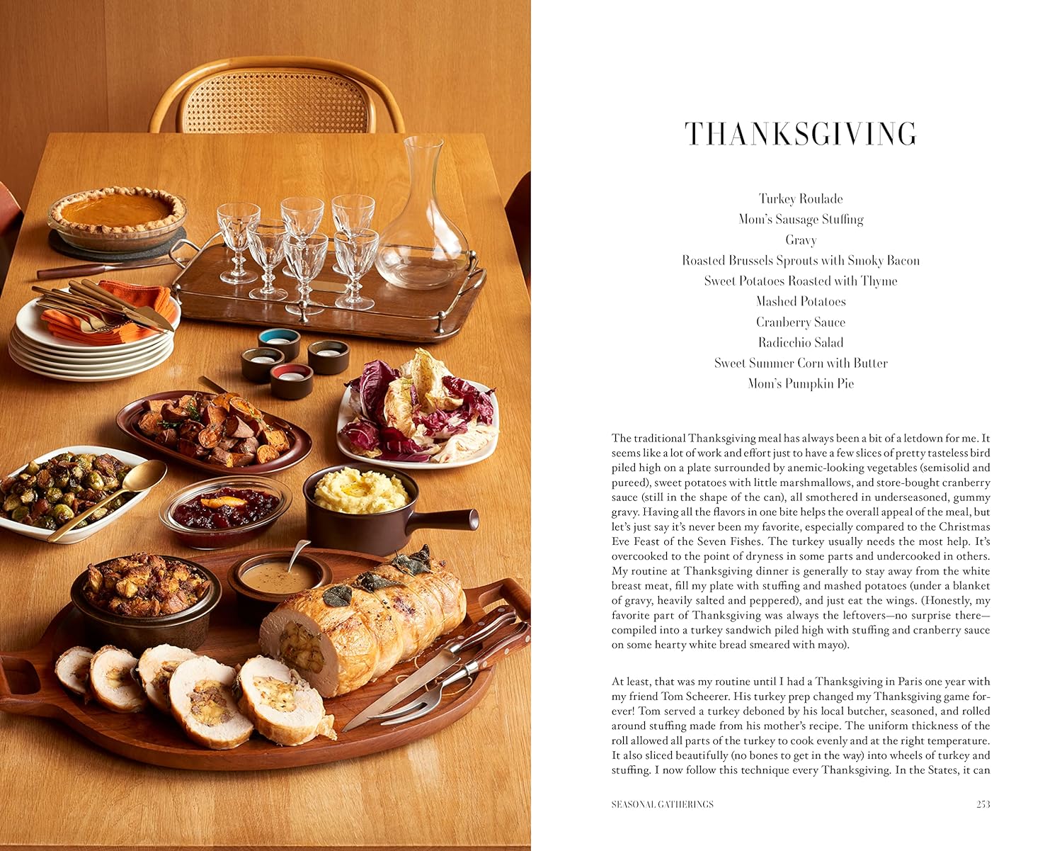 A Man and His Kitchen thanksgiving