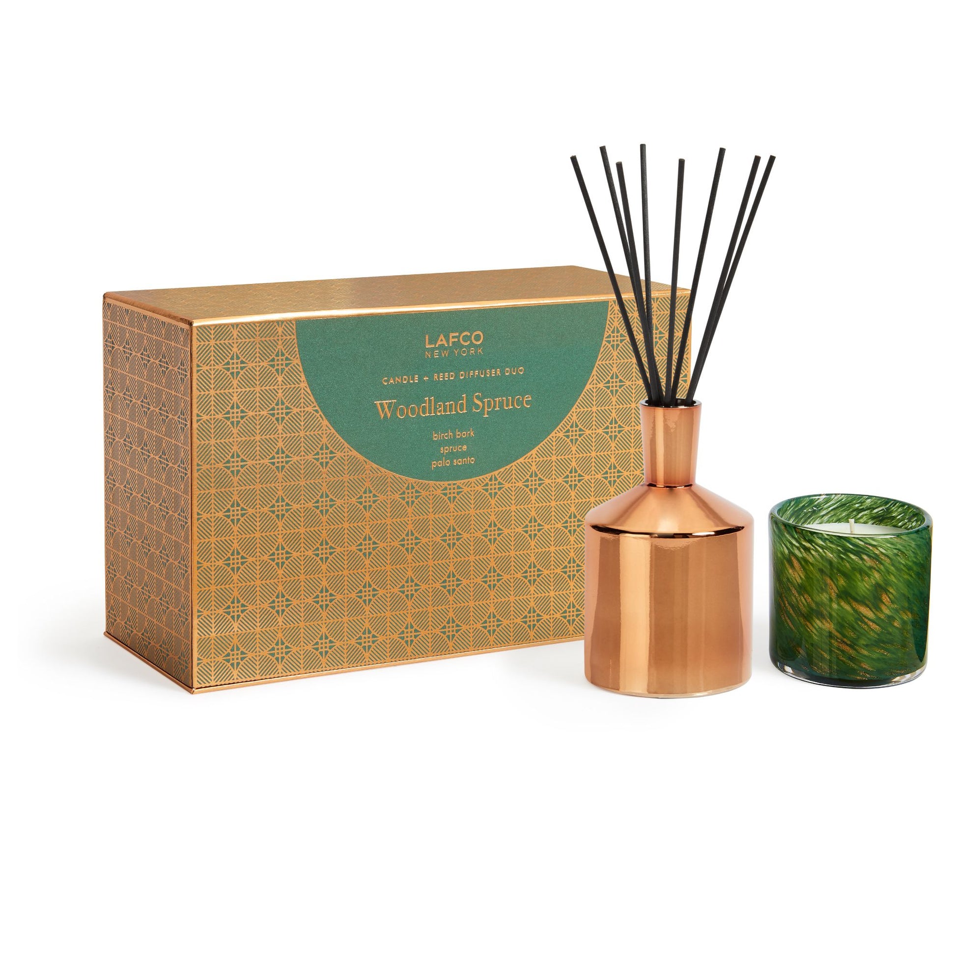 Lafco Classic Candle & Diffuser  Duo | Woodland Spruce