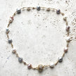 Blush Pearl Choker Gold Pave 16