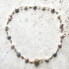 Blush Pearl Choker Gold Pave 16