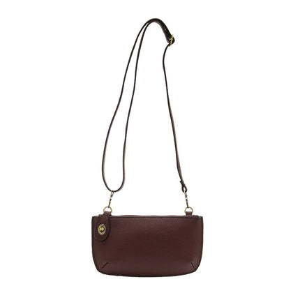 Joy Mini Crossbody Wristlet Clutch - Deep Crimson