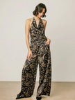 Carols Botanical Satin Wide Leg Pant