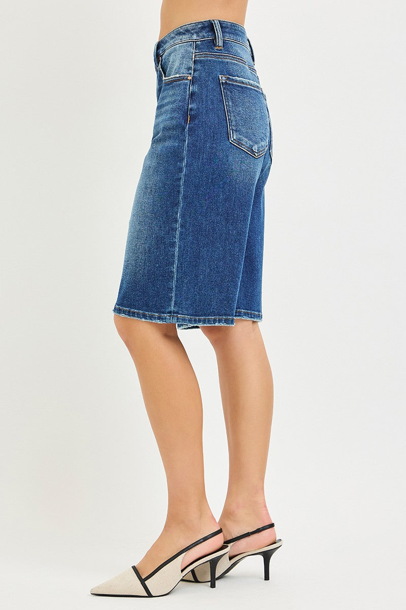 Slouchy Burmuda Short -Stretchy