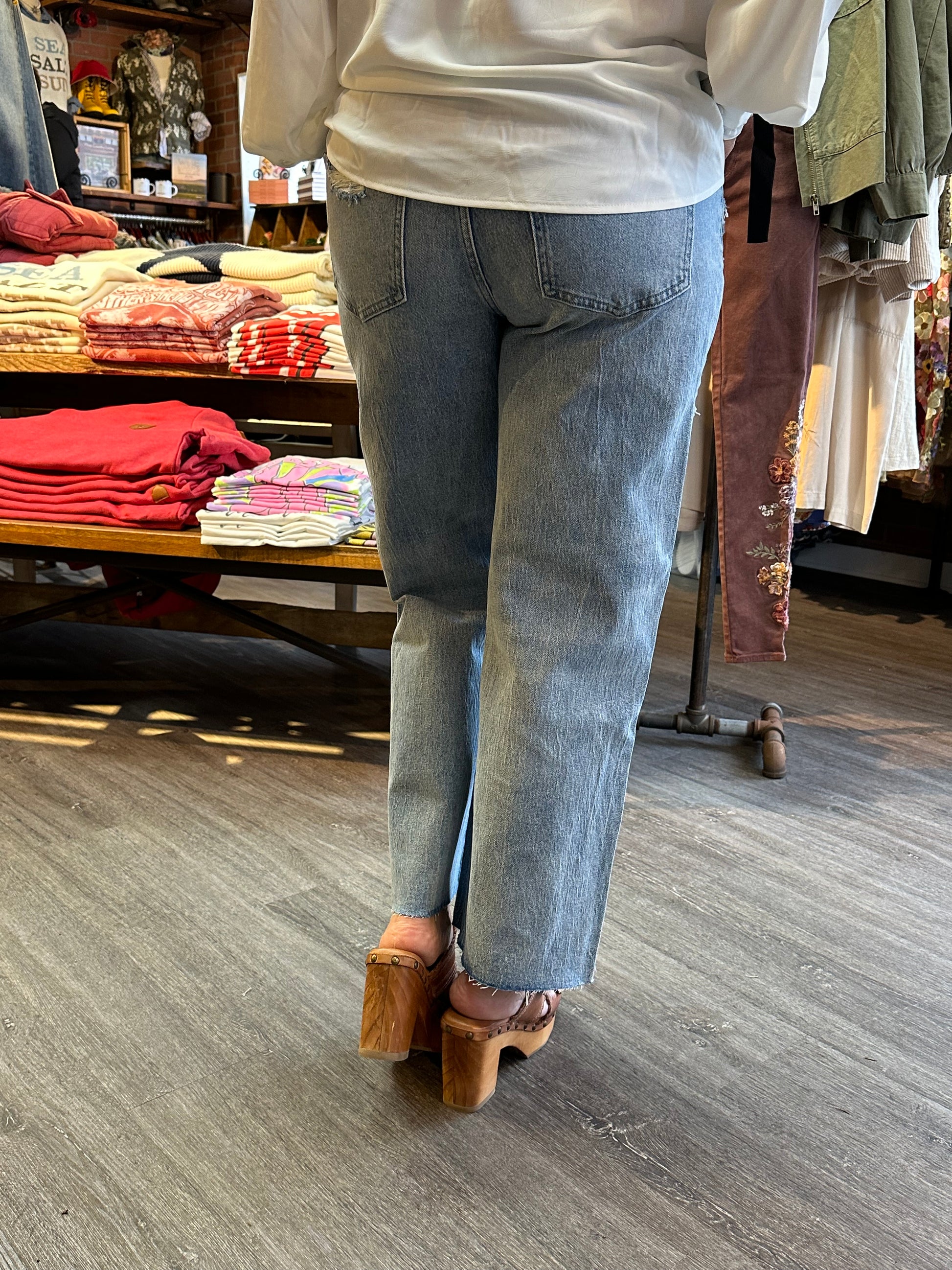 Jillian Cropped Flare Jeans