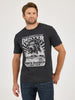 Short Sleeve Graphic T-Shirt - John Denver, black-front