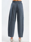 Pinstripe Drawstring Pant