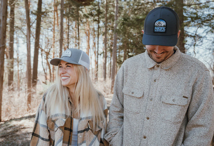 NW Vibes Supply Summit Trucker Hat | Navy