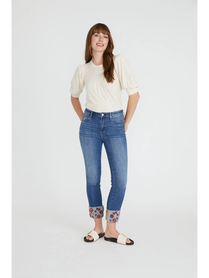 Driftwood Colette X Floral Swirl stock front
